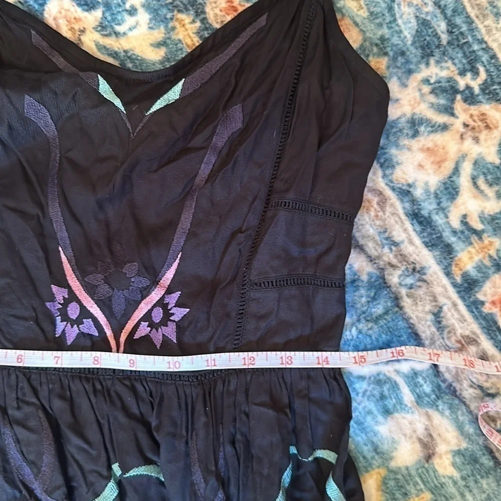 Colour pop abstract embroidered hearts sweetheart dress - Picture 7 of 8